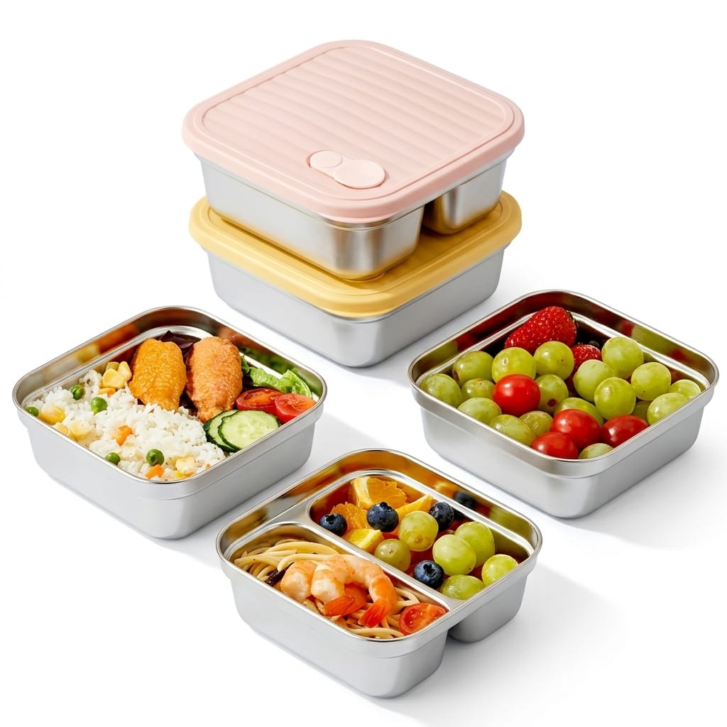 Flexi Maison Lunch Box Compartimentée Hermétique