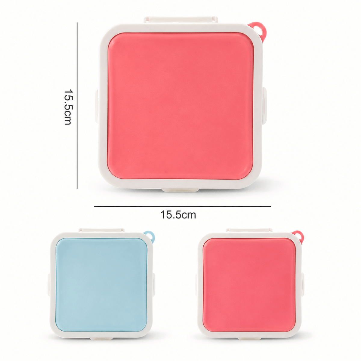 Flexi Maison Boîte À Sandwich Carrée En Silicone