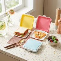 Flexi Maison Boîte À Sandwich Carrée En Silicone