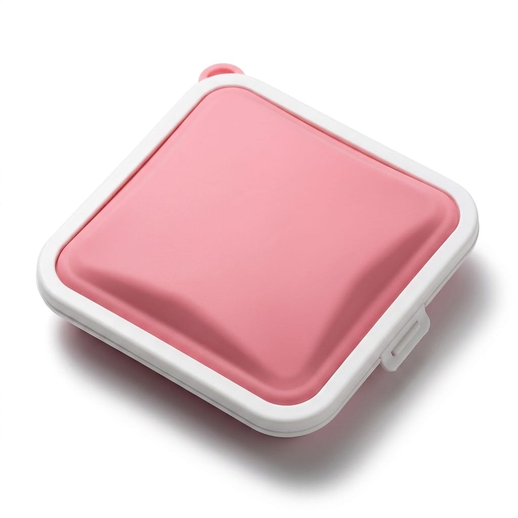 Flexi Maison Boîte À Sandwich Carrée En Silicone