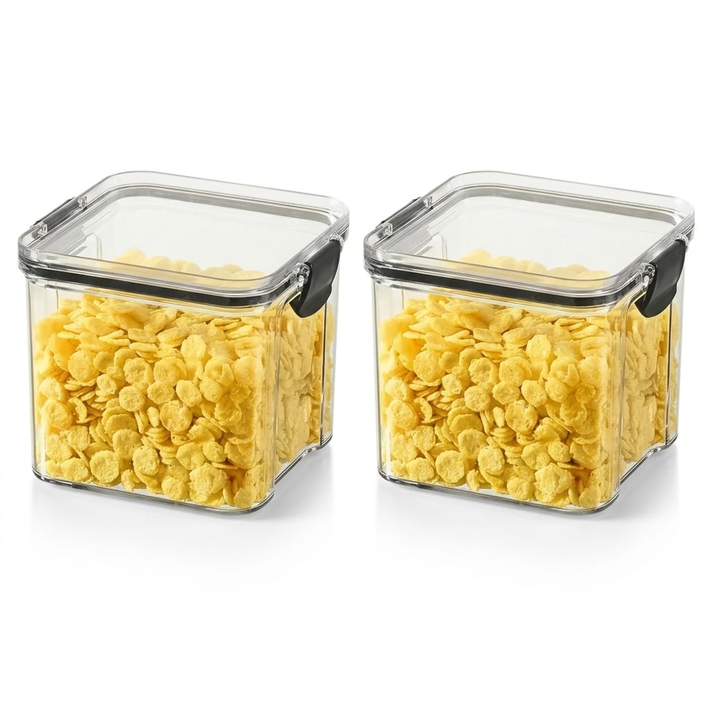 Flexi Maison Boîte de conservation alimentaire hermétique transparente