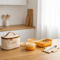 Flexi Maison Boîte Repas A Emporter Acier Inoxydable Isotherme