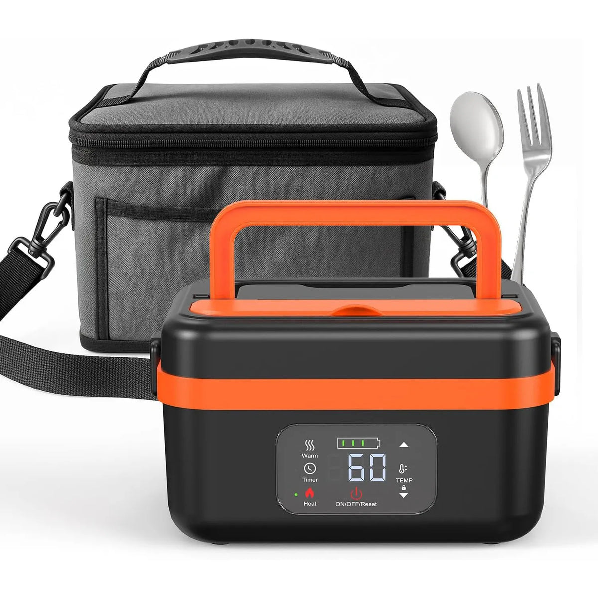 Flexi Maison Boîte Repas A Emporter Sans Fil Chauffante