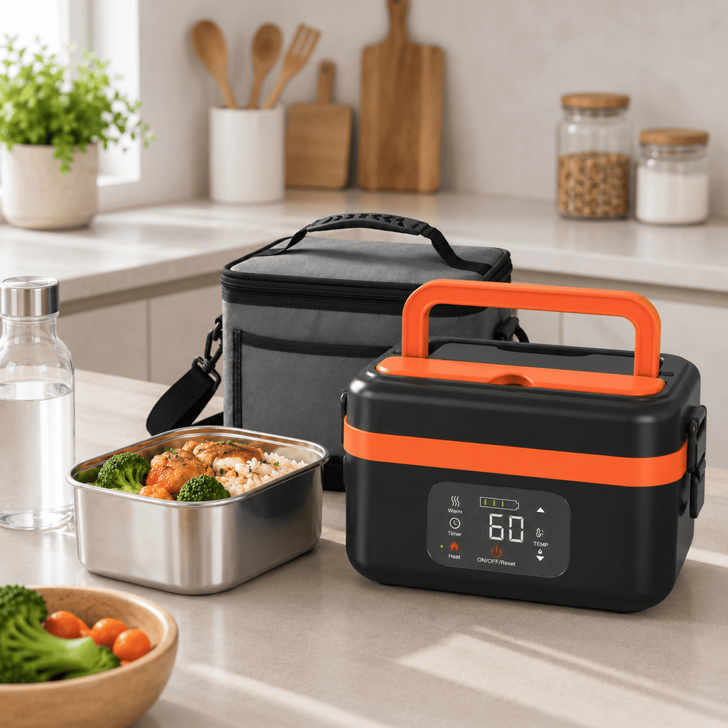 Flexi Maison Boîte Repas A Emporter Sans Fil Chauffante