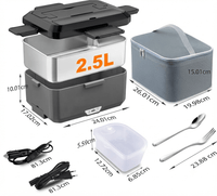 Flexi Maison Boîte Repas Acier Inoxydable Électrique