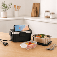 Flexi Maison Boîte Repas Acier Inoxydable Électrique