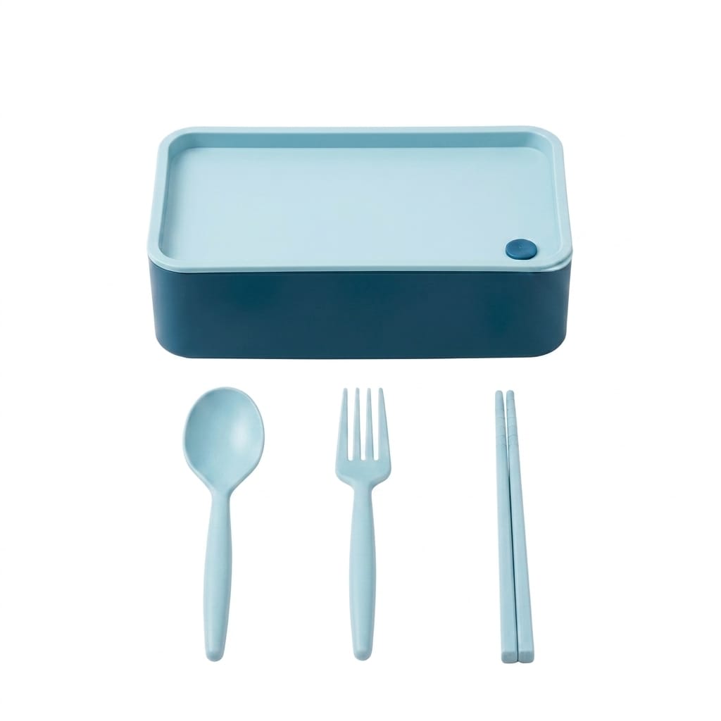 Flexi Maison Boîte Repas Avec Couverts Isotherme