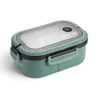 Flexi Maison Boîte Repas Double Couche Avec Couverts