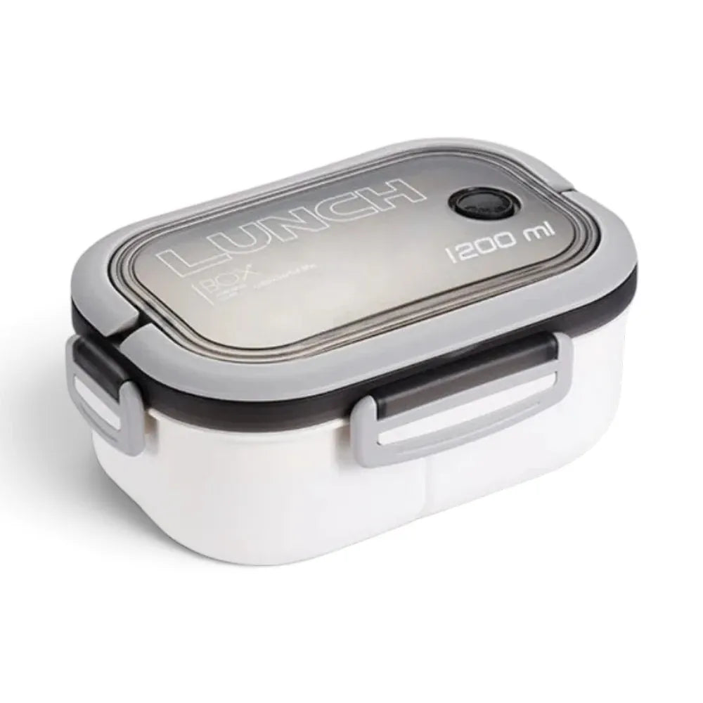 Flexi Maison Boîte Repas Double Couche Avec Couverts