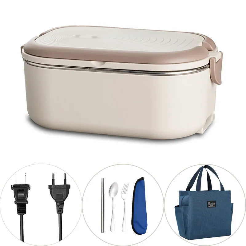 Flexi Maison Boîte Repas Électrique Acier Inoxydable