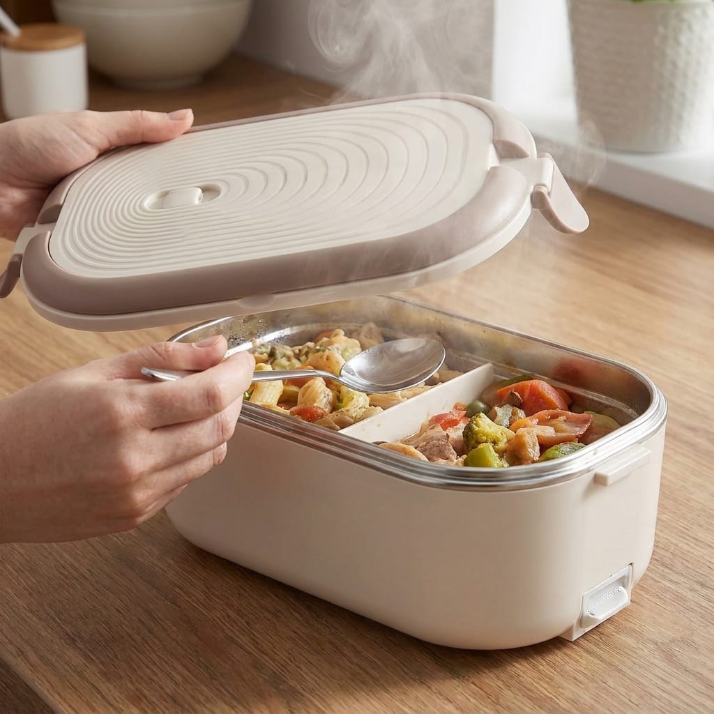 Flexi Maison Boîte Repas Électrique Acier Inoxydable