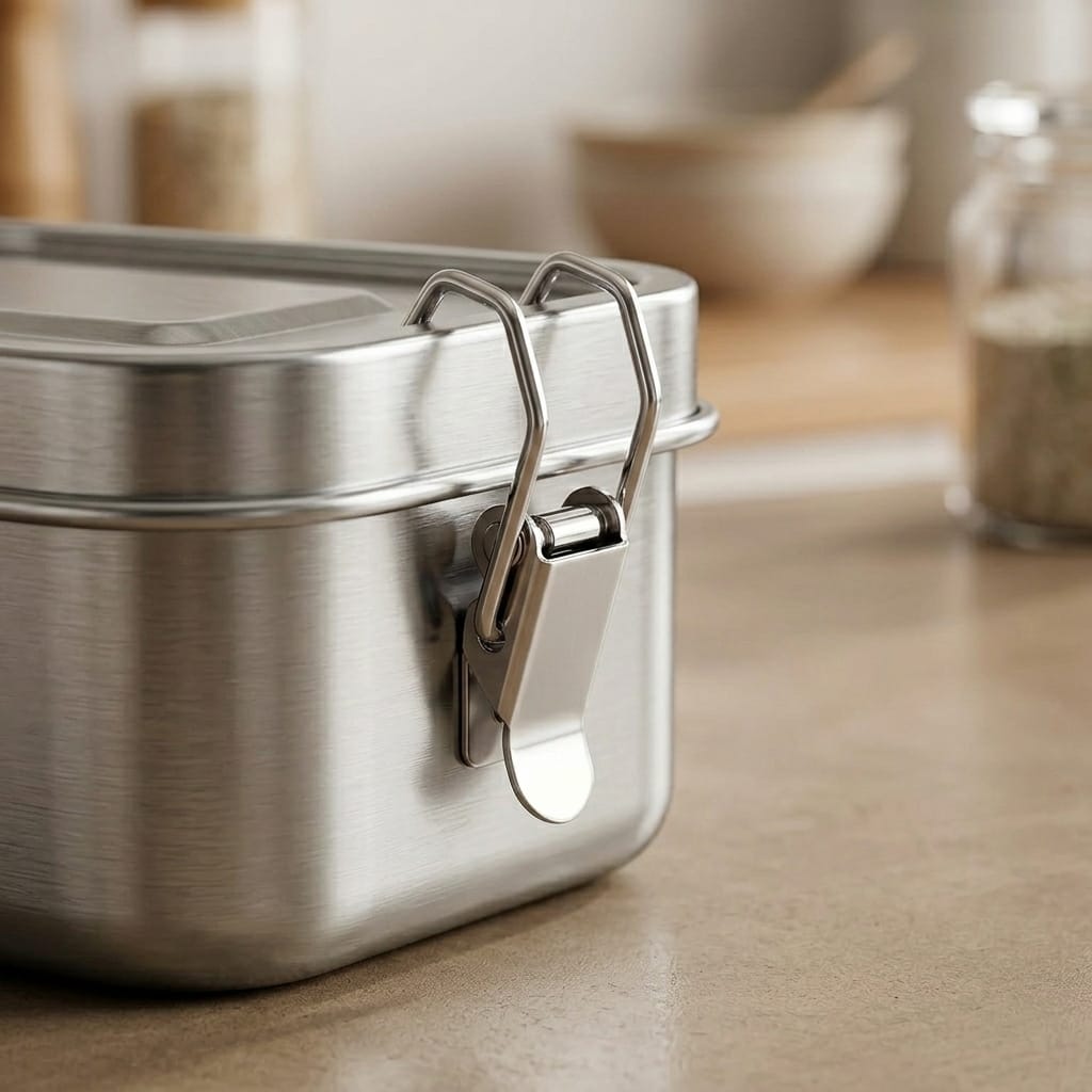 Flexi Maison Boîte Repas en Acier Inoxydable Hermétique