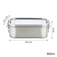 Flexi Maison Boîte Repas en Acier Inoxydable Hermétique