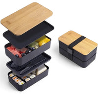 Flexi Maison Boîte Repas En Bois Hermétique