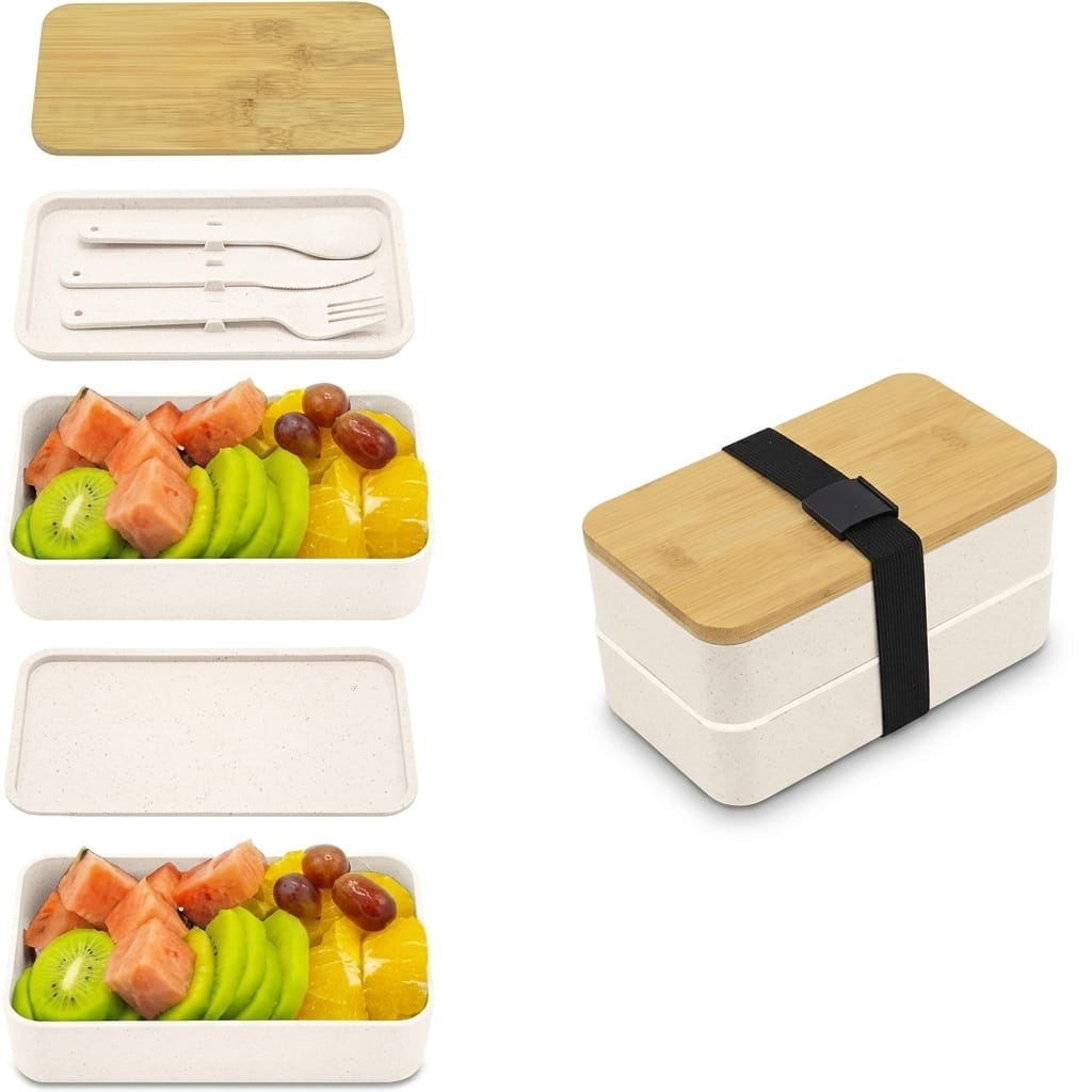 Flexi Maison Boîte Repas En Bois Hermétique
