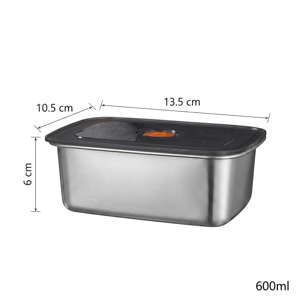 Flexi Maison Boîte Repas Hermétique Rectangulaire