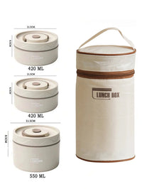 Flexi Maison Boîte Repas Isotherme En Acier Inoxydable