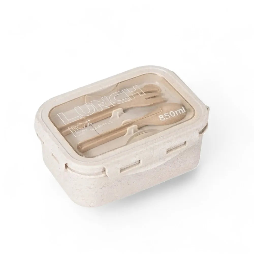 Flexi Maison Boite Repas Paille De Blé Compartimentée