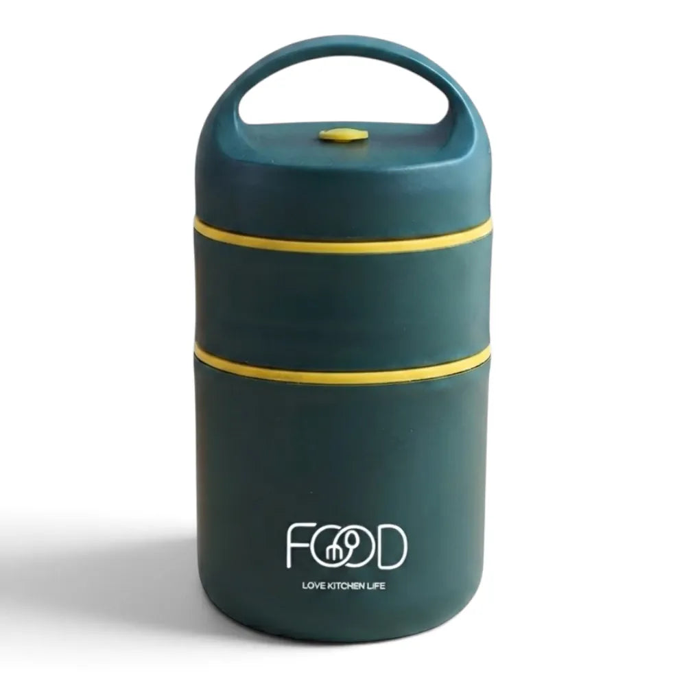 Flexi Maison Boîte Repas Plastique Isotherme En Acier Inoxydable