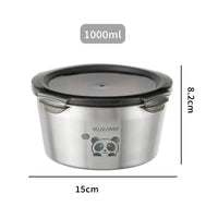 Flexi Maison Boîte Repas Ronde Panda