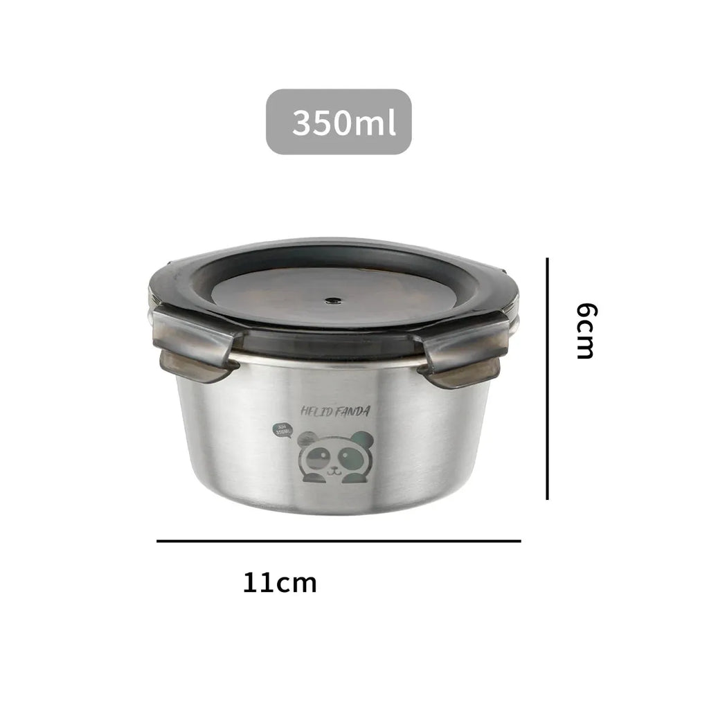 Flexi Maison Boîte Repas Ronde Panda