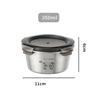 Flexi Maison Boîte Repas Ronde Panda