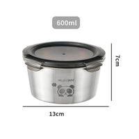 Flexi Maison Boîte Repas Ronde Panda