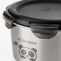 Flexi Maison Boîte Repas Ronde Panda