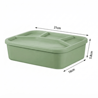 Flexi Maison Boîte Repas Toutes Saisons En Silicone Rectangulaire
