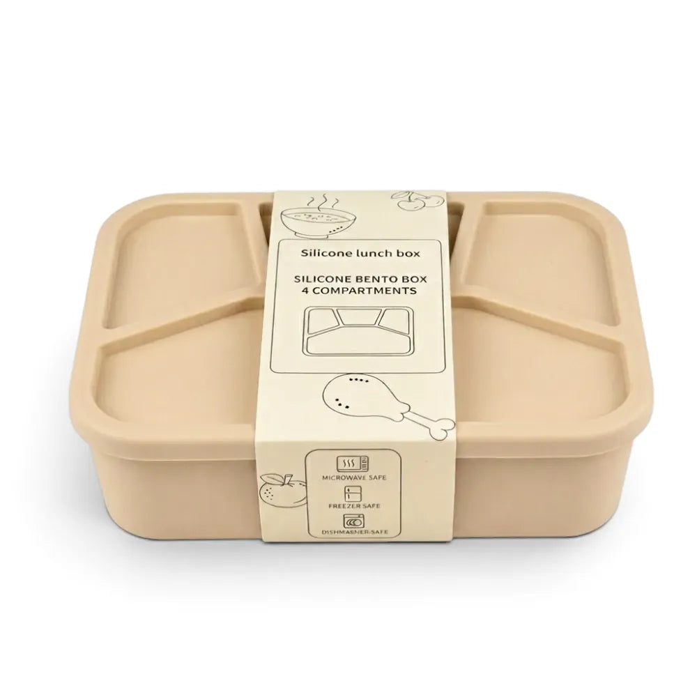 Flexi Maison Boîte Repas Toutes Saisons En Silicone Rectangulaire