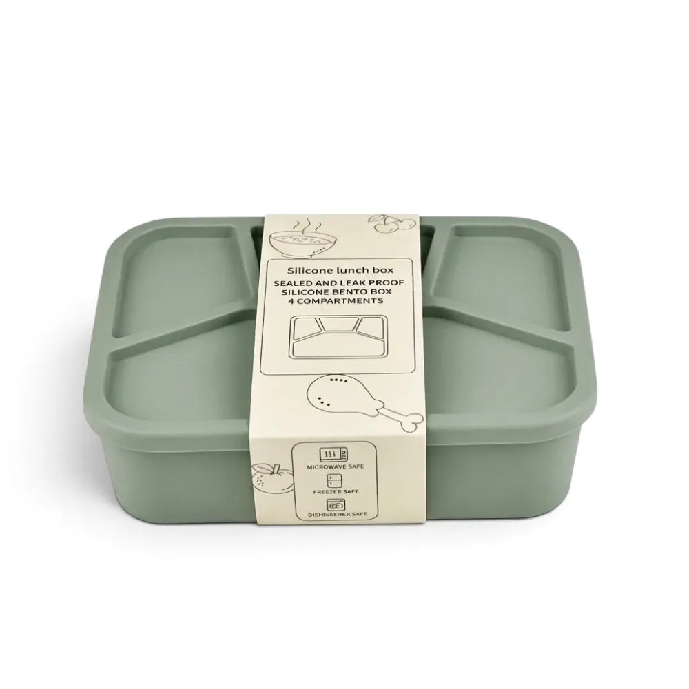 Flexi Maison Boîte Repas Toutes Saisons En Silicone Rectangulaire