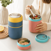 Flexi Maison Boîte Repas Toutes Saisons Isotherme En Acier