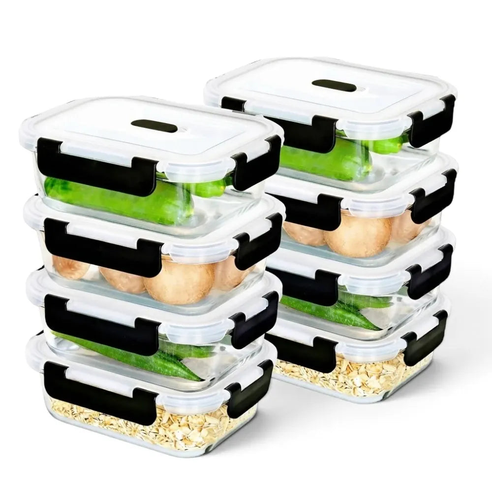 Flexi Maison Boîte Repas Verre Hermétique