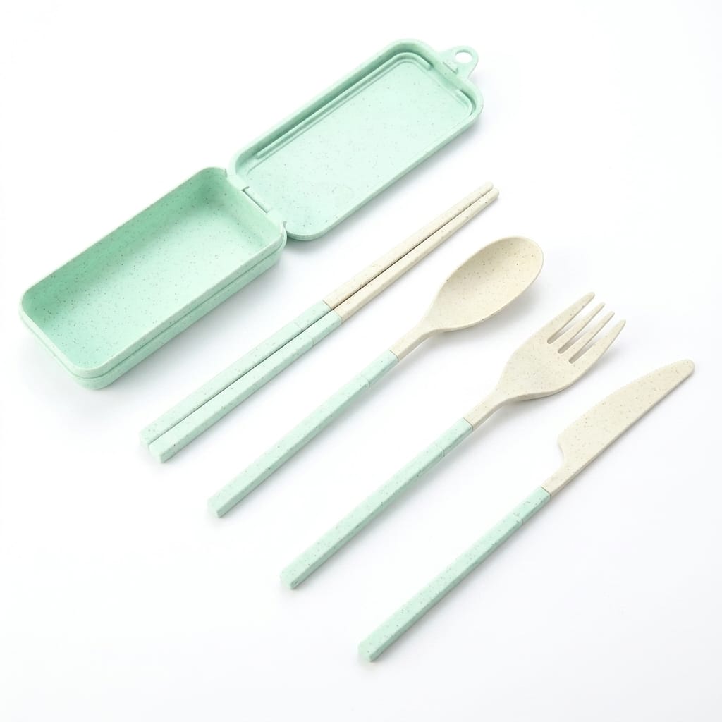 Flexi Maison Couverts Détachables En Paille De Blé
