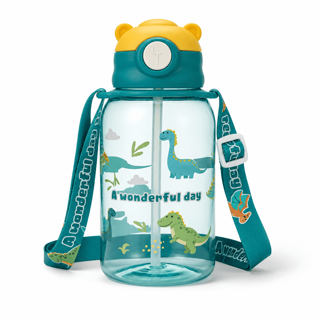 Flexi Maison Gourde Avec Paille Pour Enfant