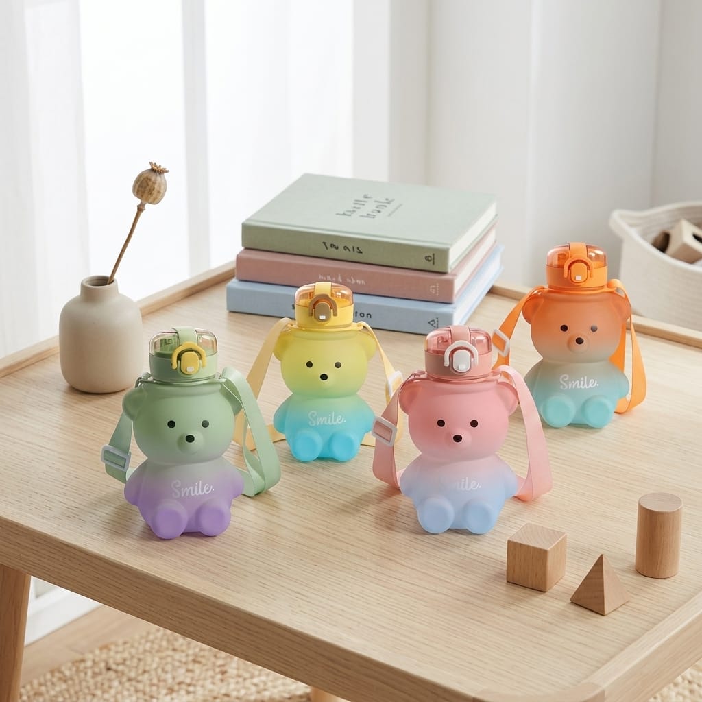 Flexi Maison Gourde En Forme D’Ours Dégradé