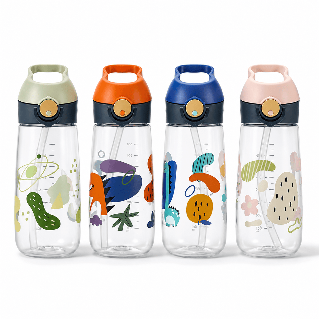 Flexi Maison Gourde Enfant En Tritan Avec Paille