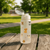 Flexi Maison Gourde Enfant Imprimée Chien