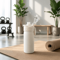Flexi Maison Gourde Isotherme Avec Paille