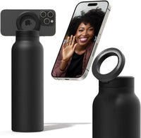 Flexi Maison Gourde Isotherme Avec Support Téléphone Magnétique