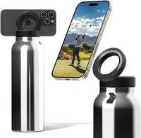 Flexi Maison Gourde Isotherme Avec Support Téléphone Magnétique