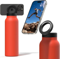 Flexi Maison Gourde Isotherme Avec Support Téléphone Magnétique