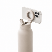 Flexi Maison Gourde Isotherme Avec Support Téléphone Magnétique