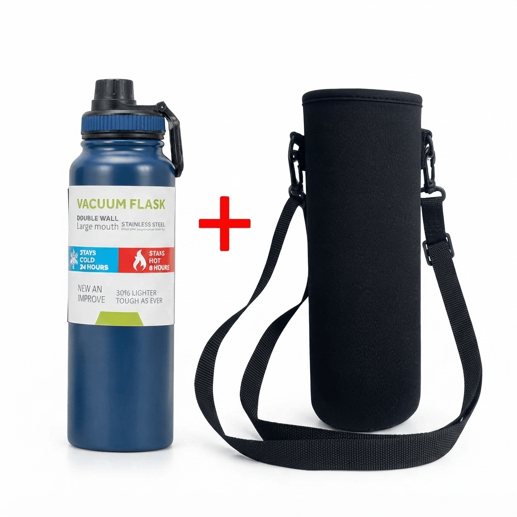 Flexi Maison Gourde Isotherme En Acier Inoxydable