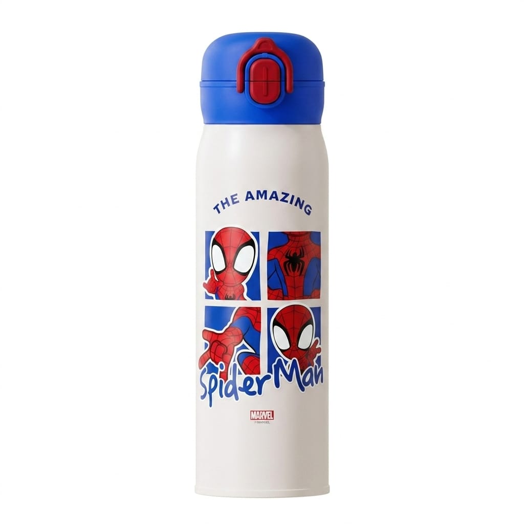 Flexi Maison Gourde Isotherme Enfant En Inox Avec Paille