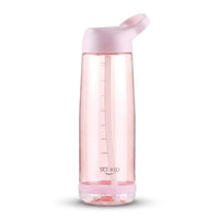 Flexi Maison Gourde Rose Avec Paille