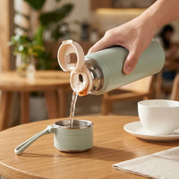 Flexi Maison Gourde Thermos Isotherme En Inox