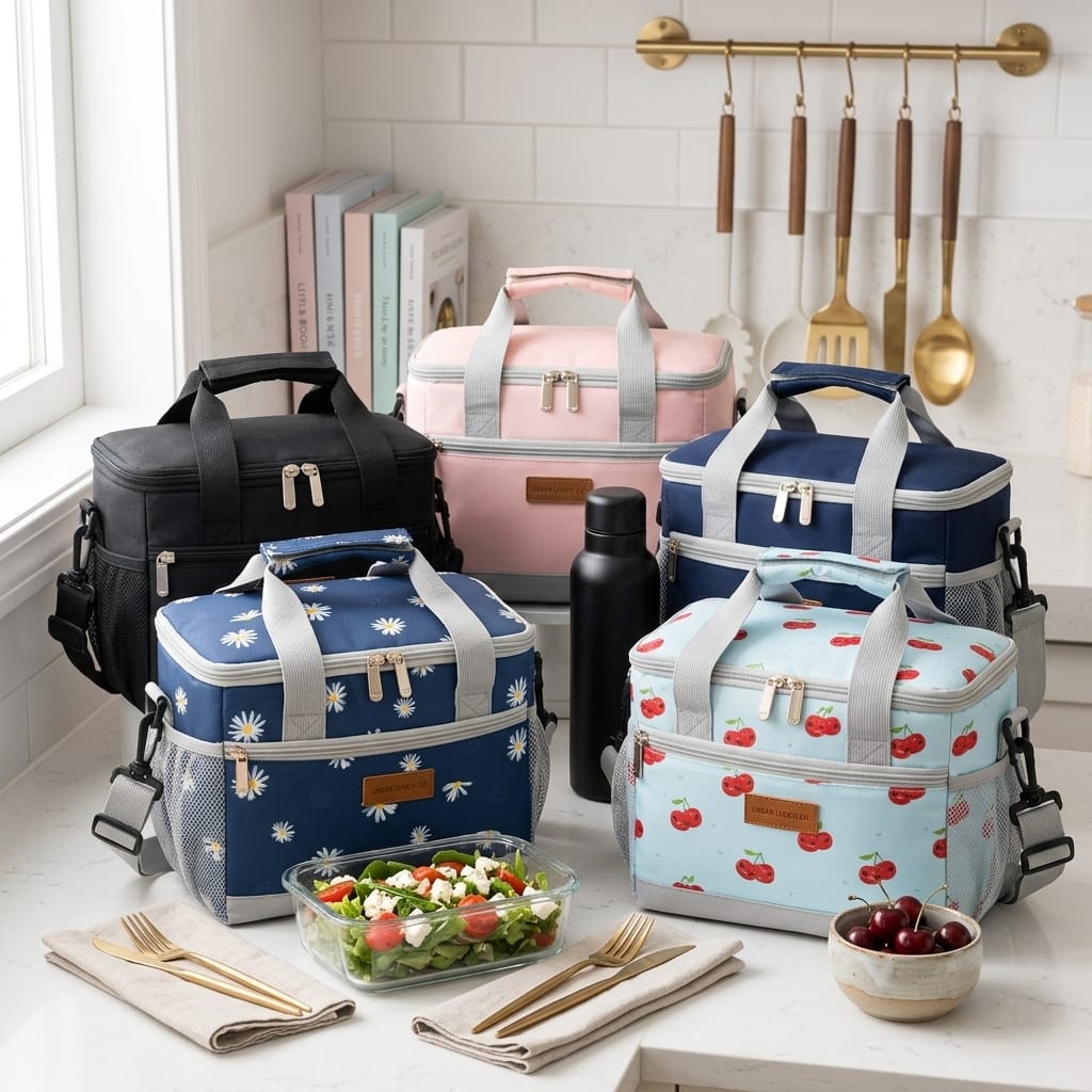 Flexi Maison Lunch Bag Isotherme Double Compartiment