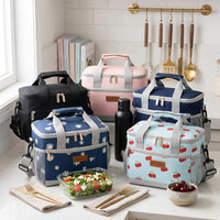 Flexi Maison Lunch Bag Isotherme Double Compartiment