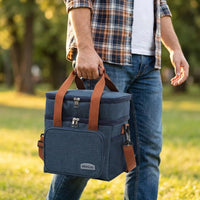Flexi Maison Lunch Bag Isotherme Double Compartiment Elegant